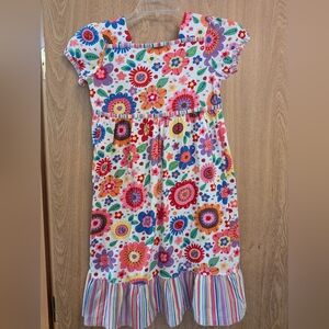 Hanna Andersson Multicolor Floral Kids Dress